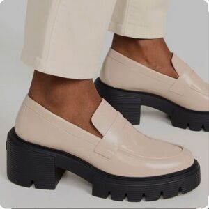 Stuart Weitzman Soho Dune Loafers- New- Never Worn